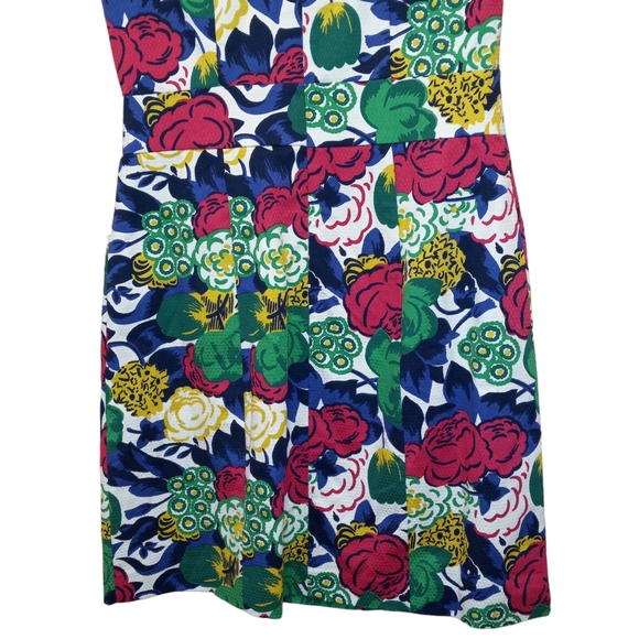 Boden Retro Pocket Floral Print Sheath Dress Size 8 - Picture 8 of 16